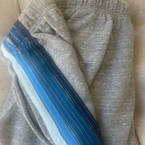 Brand New Aviator Nation 5 Stripe Sweatpants SZ M